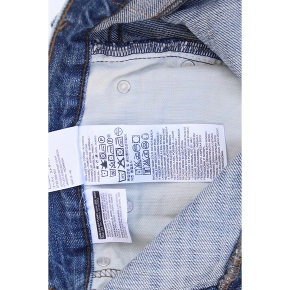 LEVI'S 559 Relaxed Fit Blue Denim Jeans Mens 44x32 (Tag 42x32) - Picture 6 of 12